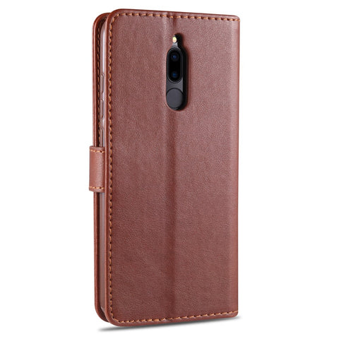 AZNS PU Leather Wallet Stand Case for Xiaomi Redmi 8/8A