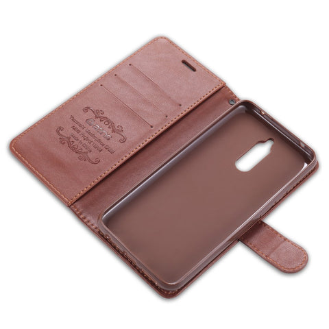 AZNS PU Leather Wallet Stand Case for Xiaomi Redmi 8/8A