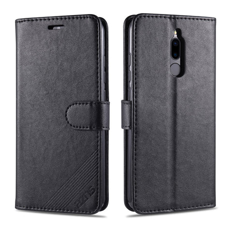 AZNS PU Leather Wallet Stand Case for Xiaomi Redmi 8/8A