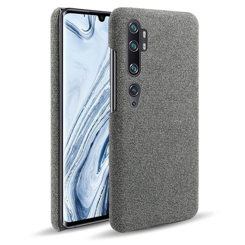 KSQ Cloth Coated Plastic Back Cover for Xiaomi Mi CC9 Pro / Mi Note 10/ Mi Note 10 Pro