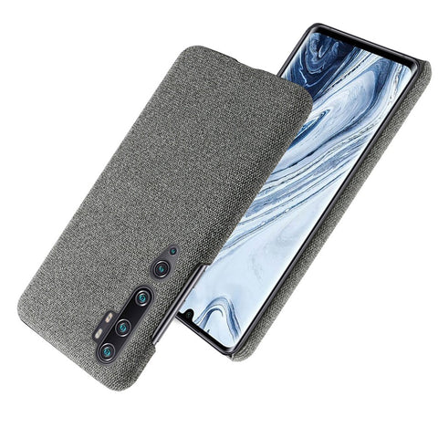 KSQ Cloth Coated Plastic Back Cover for Xiaomi Mi CC9 Pro / Mi Note 10/ Mi Note 10 Pro