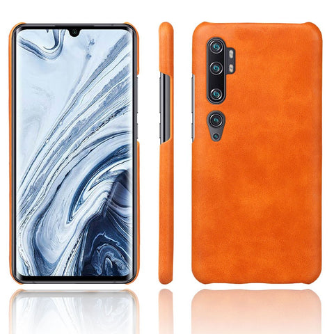 KSQ Crazy Horse PU Leather Coated Hard PC Case for Xiaomi Mi CC9 Pro / Mi Note 10/ Mi Note 10 Pro