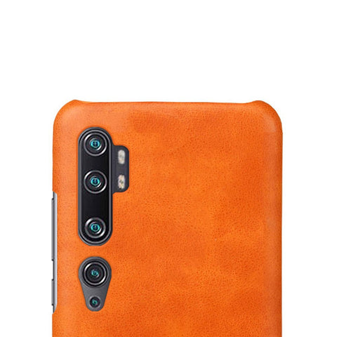 KSQ Crazy Horse PU Leather Coated Hard PC Case for Xiaomi Mi CC9 Pro / Mi Note 10/ Mi Note 10 Pro