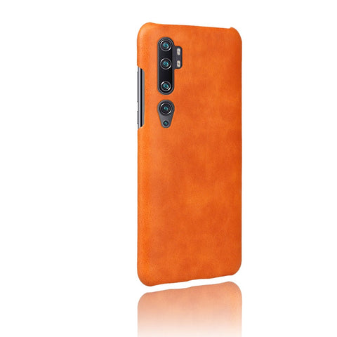 KSQ Crazy Horse PU Leather Coated Hard PC Case for Xiaomi Mi CC9 Pro / Mi Note 10/ Mi Note 10 Pro