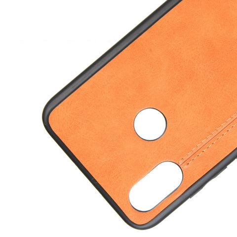 Leather Coated PC + TPU Combo Protective Cover for Xiaomi Mi 8 SE (5.88-inch)