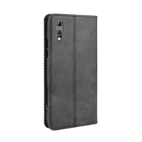 Retro Style PU Leather Stand Wallet Phone Casing for Xiaomi Black Shark 2/Black Shark 2 Pro