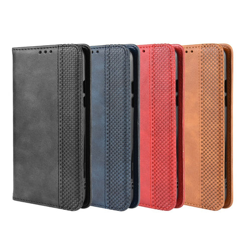 Retro Style PU Leather Stand Wallet Phone Casing for Xiaomi Black Shark 2/Black Shark 2 Pro