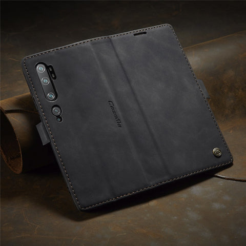 CASEME 013 Series Auto-absorbed Leather Wallet Case for Xiaomi Mi CC9 Pro/Mi Note 10 Pro/Mi Note 10