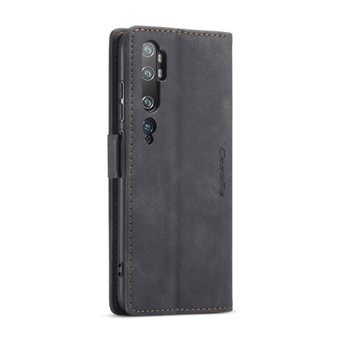 CASEME 013 Series Auto-absorbed Leather Wallet Case for Xiaomi Mi CC9 Pro/Mi Note 10 Pro/Mi Note 10
