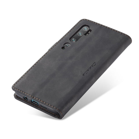 CASEME 013 Series Auto-absorbed Leather Wallet Case for Xiaomi Mi CC9 Pro/Mi Note 10 Pro/Mi Note 10