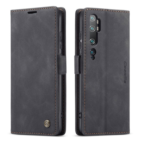 CASEME 013 Series Auto-absorbed Leather Wallet Case for Xiaomi Mi CC9 Pro/Mi Note 10 Pro/Mi Note 10