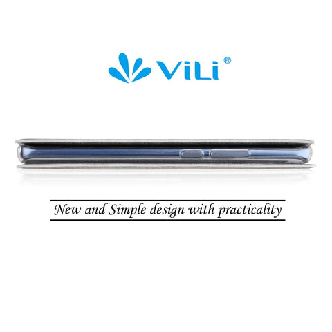 VILI DMX Cross Texture Stand Leather Card Holder Case for Xiaomi Mi 10 / Mi 10 Pro