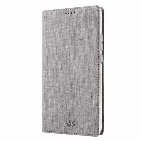VILI DMX Cross Texture Stand Leather Card Holder Case for Xiaomi Mi 10 / Mi 10 Pro