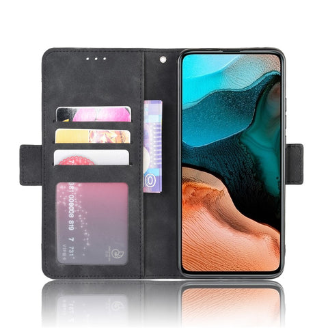 Leather with Wallet Stand Shell for Xiaomi Redmi K30 Pro/Xiaomi Poco F2 Pro/Redmi K30 Pro Zoom