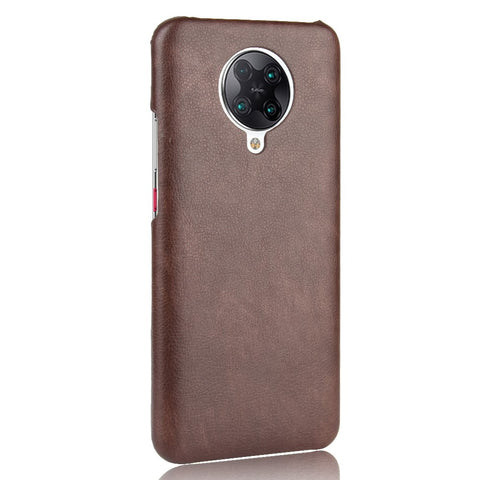 Litchi Skin Leather Coated Hard PC Cover for Xiaomi Redmi K30 Pro/Xiaomi Poco F2 Pro/Redmi K30 Pro Zoom