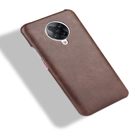 Litchi Skin Leather Coated Hard PC Cover for Xiaomi Redmi K30 Pro/Xiaomi Poco F2 Pro/Redmi K30 Pro Zoom