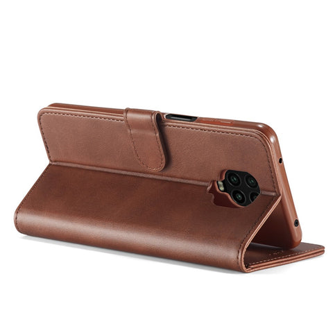 LC.IMEEKE Leather Wallet Case for Xiaomi Redmi Note 9 Pro/Note 9 Pro Max/Note 9S