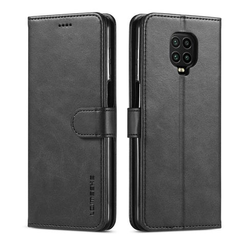 LC.IMEEKE Leather Wallet Case for Xiaomi Redmi Note 9 Pro/Note 9 Pro Max/Note 9S