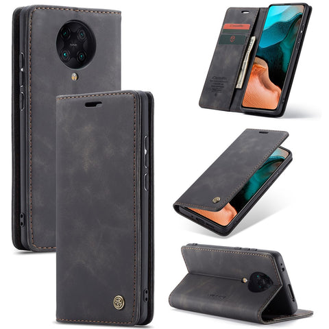 CASEME 013 Series Auto-absorbed Leather Case for Xiaomi Redmi K30 Pro/Poco F2 Pro
