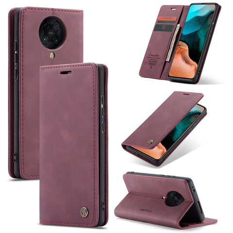 CASEME 013 Series Auto-absorbed Leather Case for Xiaomi Redmi K30 Pro/Poco F2 Pro