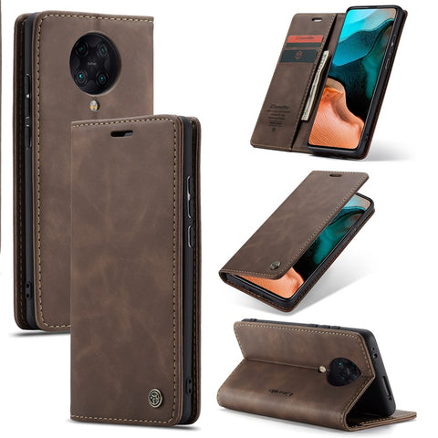 CASEME 013 Series Auto-absorbed Leather Case for Xiaomi Redmi K30 Pro/Poco F2 Pro