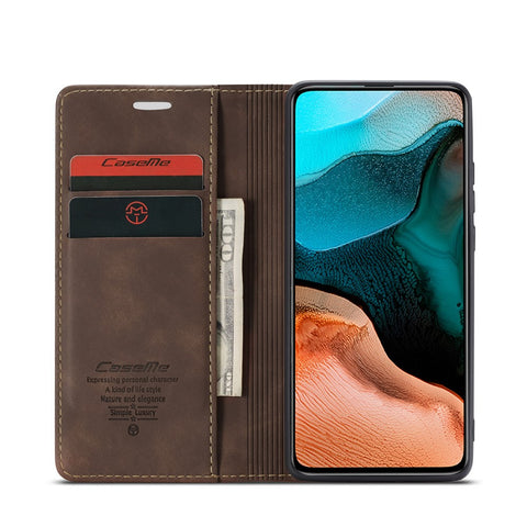 CASEME 013 Series Auto-absorbed Leather Case for Xiaomi Redmi K30 Pro/Poco F2 Pro