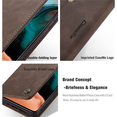 CASEME 013 Series Auto-absorbed Leather Case for Xiaomi Redmi K30 Pro/Poco F2 Pro