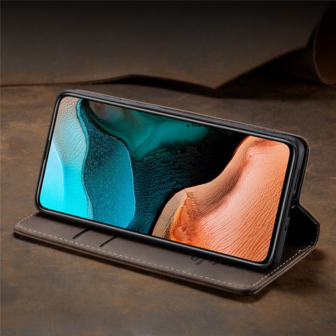 CASEME 013 Series Auto-absorbed Leather Case for Xiaomi Redmi K30 Pro/Poco F2 Pro