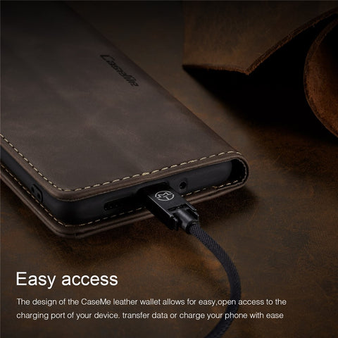 CASEME 013 Series Auto-absorbed Leather Case for Xiaomi Redmi K30 Pro/Poco F2 Pro