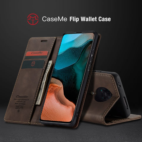 CASEME 013 Series Auto-absorbed Leather Case for Xiaomi Redmi K30 Pro/Poco F2 Pro