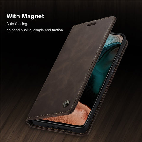 CASEME 013 Series Auto-absorbed Leather Case for Xiaomi Redmi K30 Pro/Poco F2 Pro