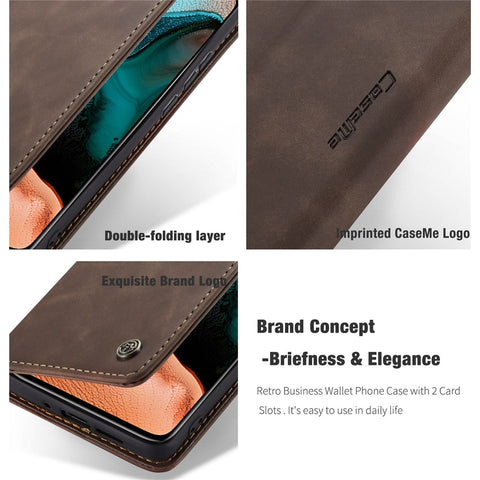 CASEME 013 Series Auto-absorbed Leather Case for Xiaomi Redmi K30 Pro/Poco F2 Pro