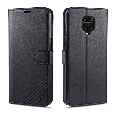AZNS Leather Stylish Phone Case for Xiaomi Poco M2 Pro/Redmi Note 9 Pro/Redmi Note 9 Pro Max/Redmi Note 9S