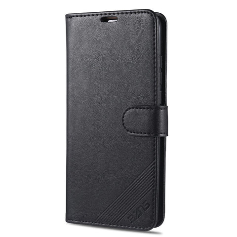 AZNS Leather with Wallet Casing for Xiaomi Mi 10/Mi 10 Pro