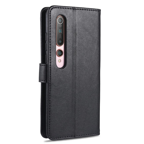 AZNS Leather with Wallet Casing for Xiaomi Mi 10/Mi 10 Pro