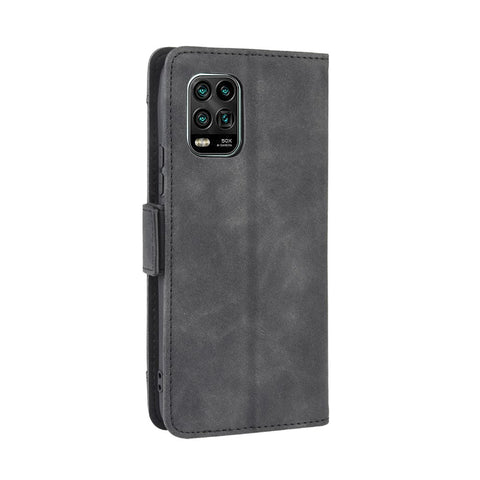 Multiple Card Slots Protection Magnetic PU Leather Shell for Xiaomi Mi 10 Lite 5G/10 Youth 5G