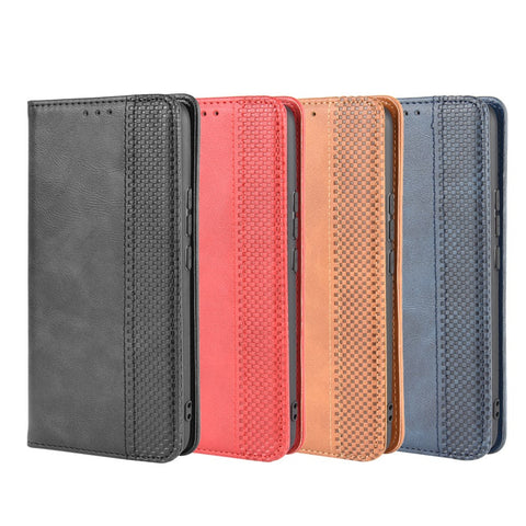 Auto-absorbed Retro Leather Shell Stand Wallet Case for Xiaomi Mi 10 Lite 5G/10 Youth 5G