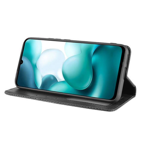 Auto-absorbed Retro Leather Shell Stand Wallet Case for Xiaomi Mi 10 Lite 5G/10 Youth 5G