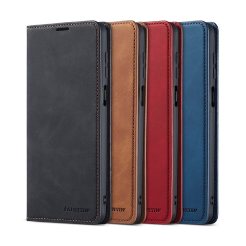 FORWENW Fantasy Series Silky Touch Leather Case for Xiaomi Redmi Note 9 Pro/Note 9 Pro Max/Note 9S