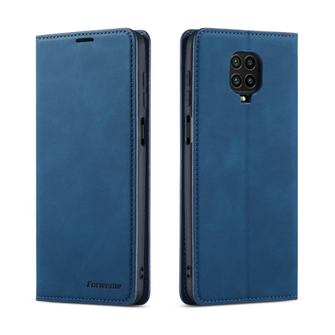 FORWENW Fantasy Series Silky Touch Leather Case for Xiaomi Redmi Note 9 Pro/Note 9 Pro Max/Note 9S