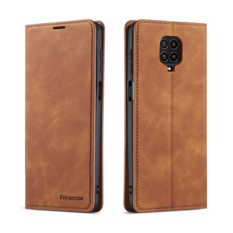 FORWENW Fantasy Series Silky Touch Leather Case for Xiaomi Redmi Note 9 Pro/Note 9 Pro Max/Note 9S
