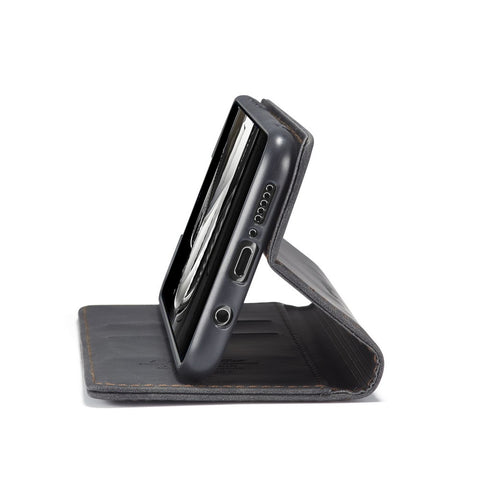 CASEME 013 Series Auto-absorbed Leather Wallet Case for Xiaomi Redmi Note 9 Pro/Note 9 Pro Max/Note 9S