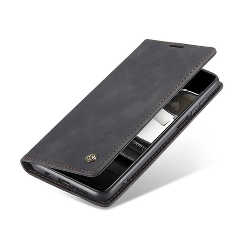 CASEME 013 Series Auto-absorbed Leather Wallet Case for Xiaomi Redmi Note 9 Pro/Note 9 Pro Max/Note 9S