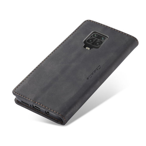 CASEME 013 Series Auto-absorbed Leather Wallet Case for Xiaomi Redmi Note 9 Pro/Note 9 Pro Max/Note 9S