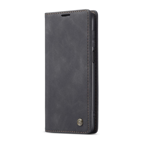 CASEME 013 Series Auto-absorbed Leather Wallet Case for Xiaomi Redmi Note 9 Pro/Note 9 Pro Max/Note 9S