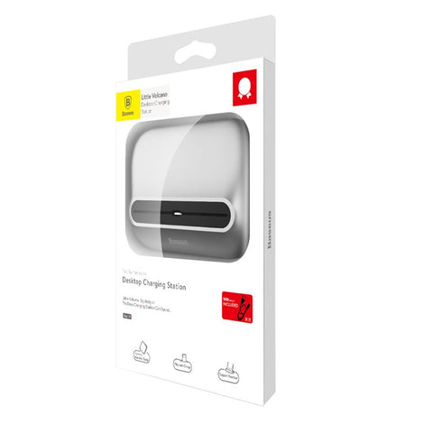 BASEUS Little Volcano iP Data Transmission Desktop Charging Station for iPhone 8 / 8 Plus / 7 / 7 Plus / 6s / 6s Plus Etc