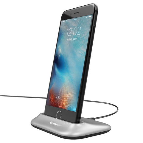 BASEUS Little Volcano iP Data Transmission Desktop Charging Station for iPhone 8 / 8 Plus / 7 / 7 Plus / 6s / 6s Plus Etc
