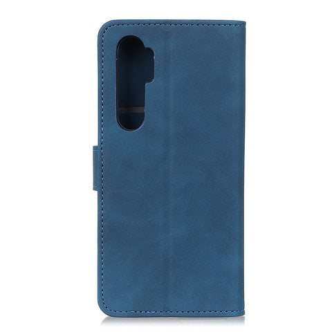 KHAZNEH Wallet Stand Retro Leather Cell Phone Case for Xiaomi Mi Note 10 Lite