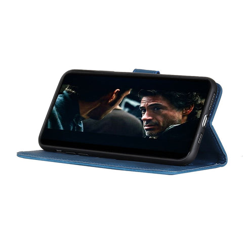 KHAZNEH Wallet Stand Retro Leather Cell Phone Case for Xiaomi Mi Note 10 Lite