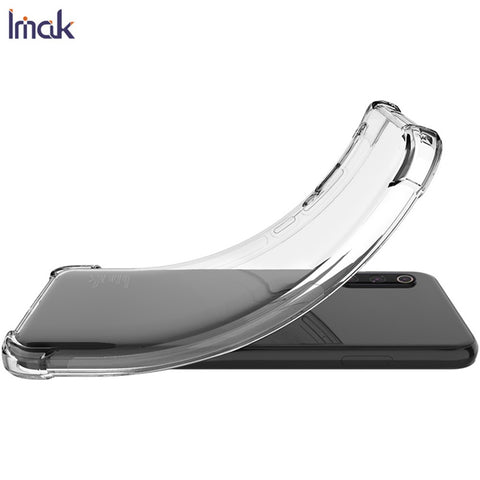 IMAK Airbag Shockproof TPU Case + Screen Film for Xiaomi Mi Note 10 Lite